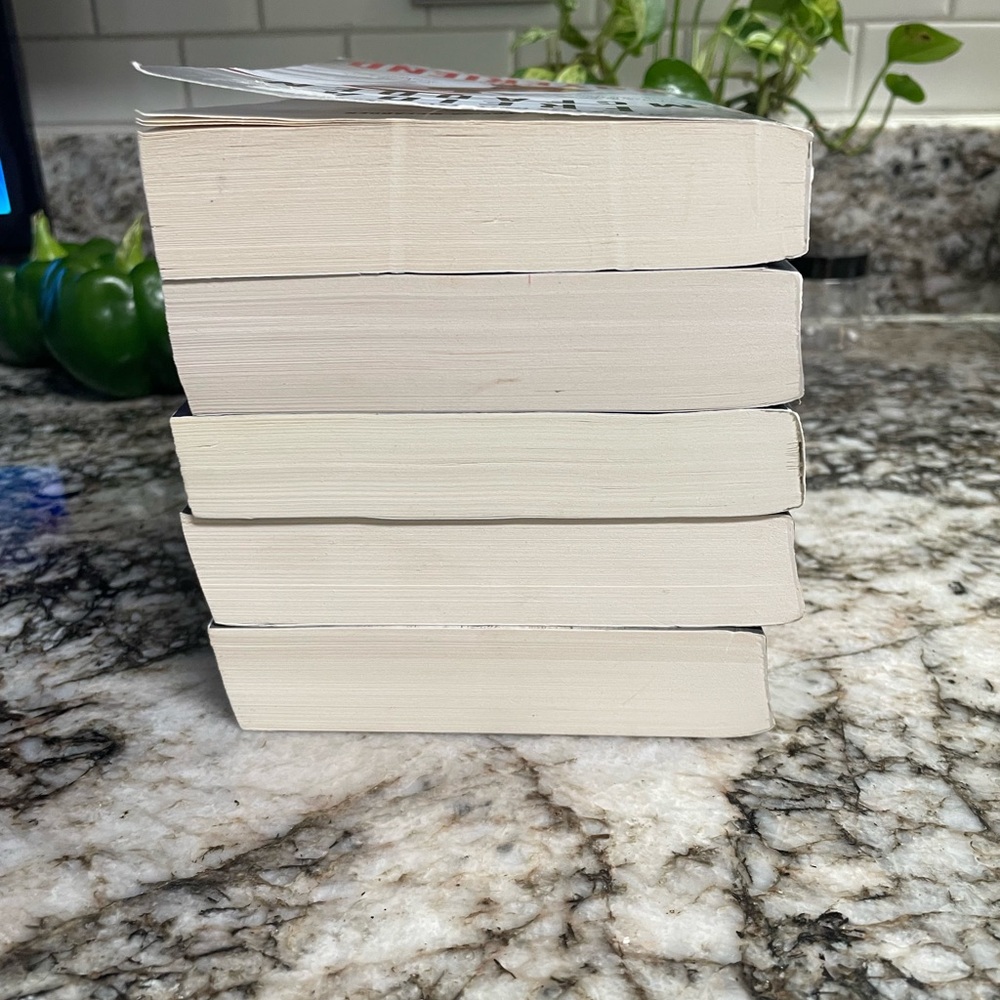 Paperback Book Stack - Assorted Colors - Picture 4 of 5